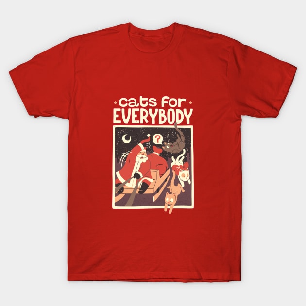 Cats for Everybody T-Shirt by Tobe_Fonseca